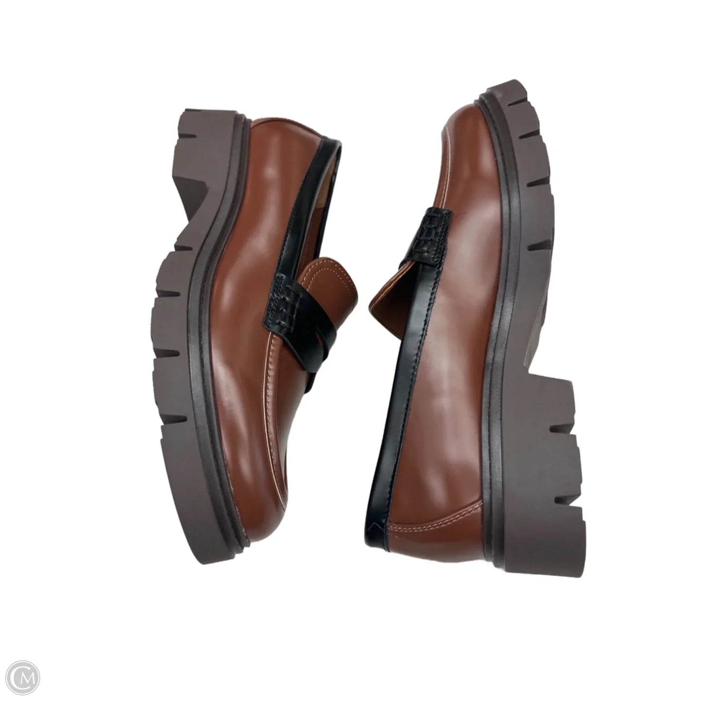 Shoes Flats By Marc Fisher In Black & Brown, Size: 7.5