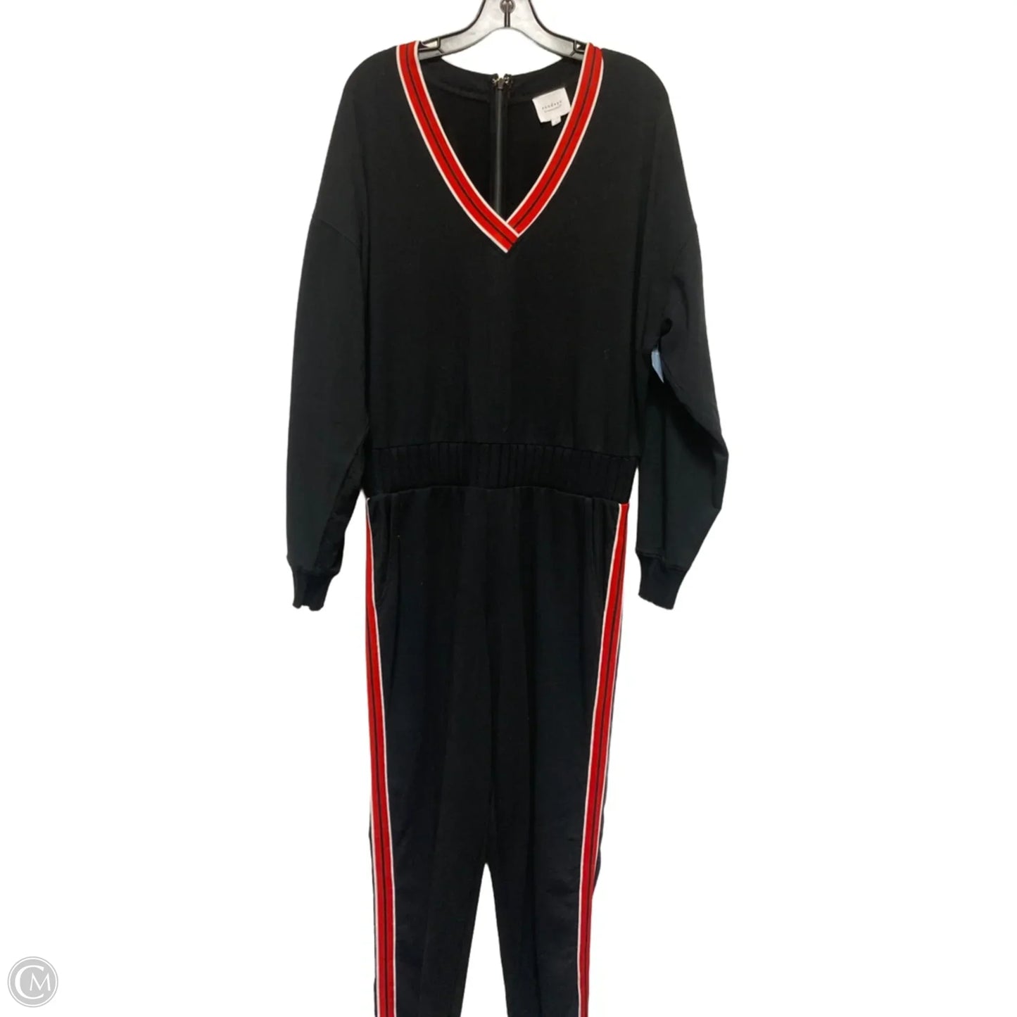 Jumpsuit By Sunday In Black & Red, Size: L