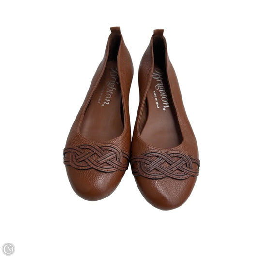 Shoes Flats By Brighton In Brown, Size: 8