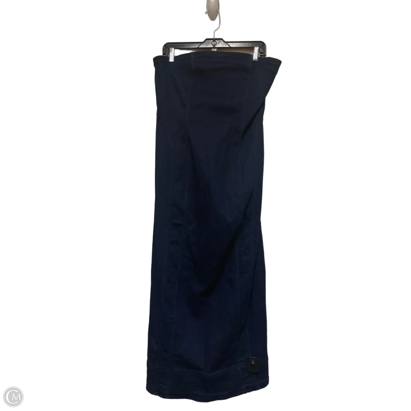Dress Casual Midi By Pilcro In Blue Denim, Size: L