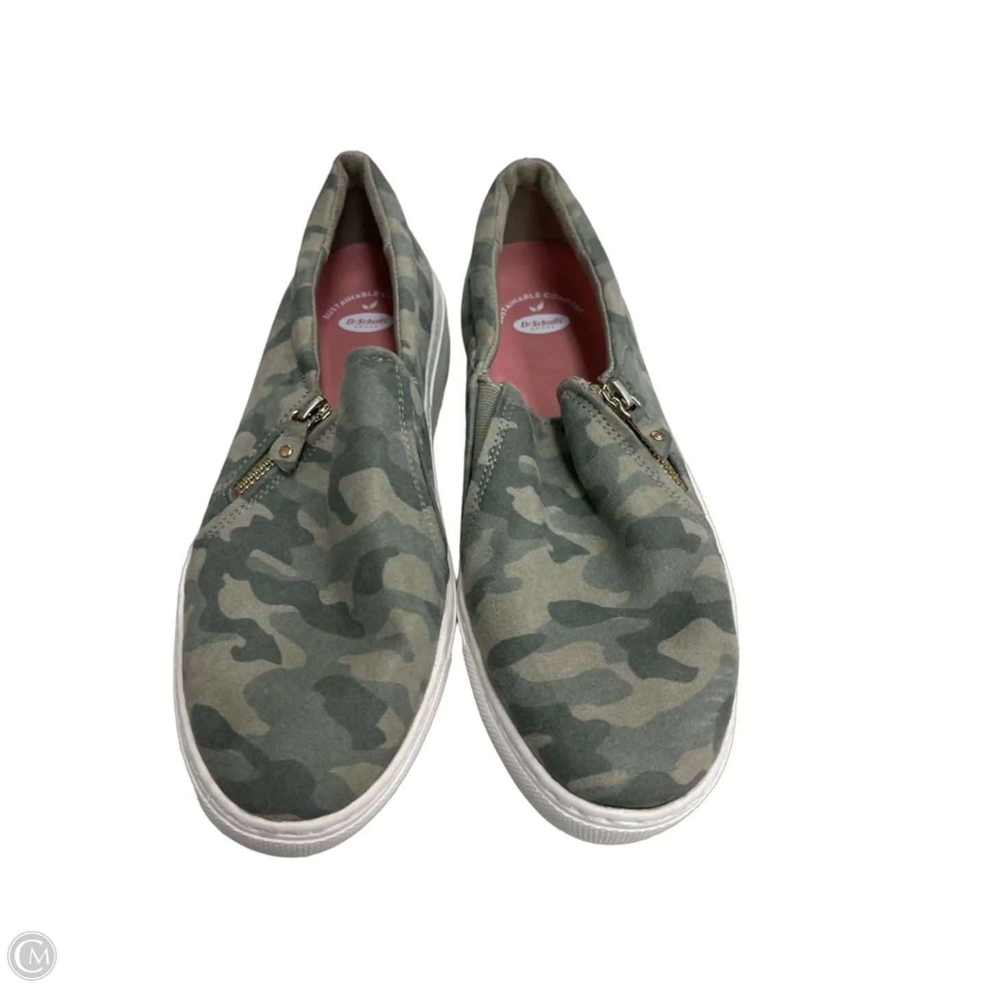 Shoes Flats By Dr Scholls In Camouflage Print, Size: 9