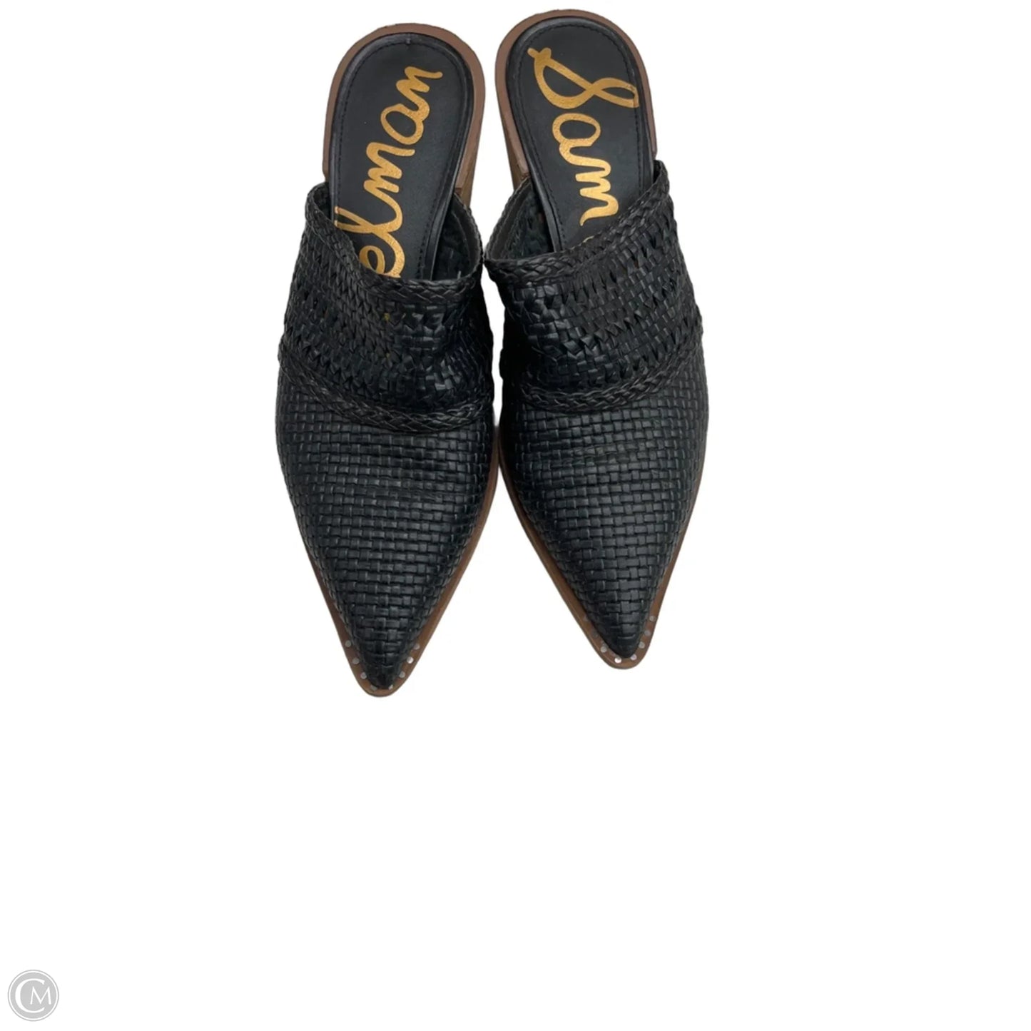 Shoes Heels Block By Sam Edelman In Black & Tan, Size: 6.5