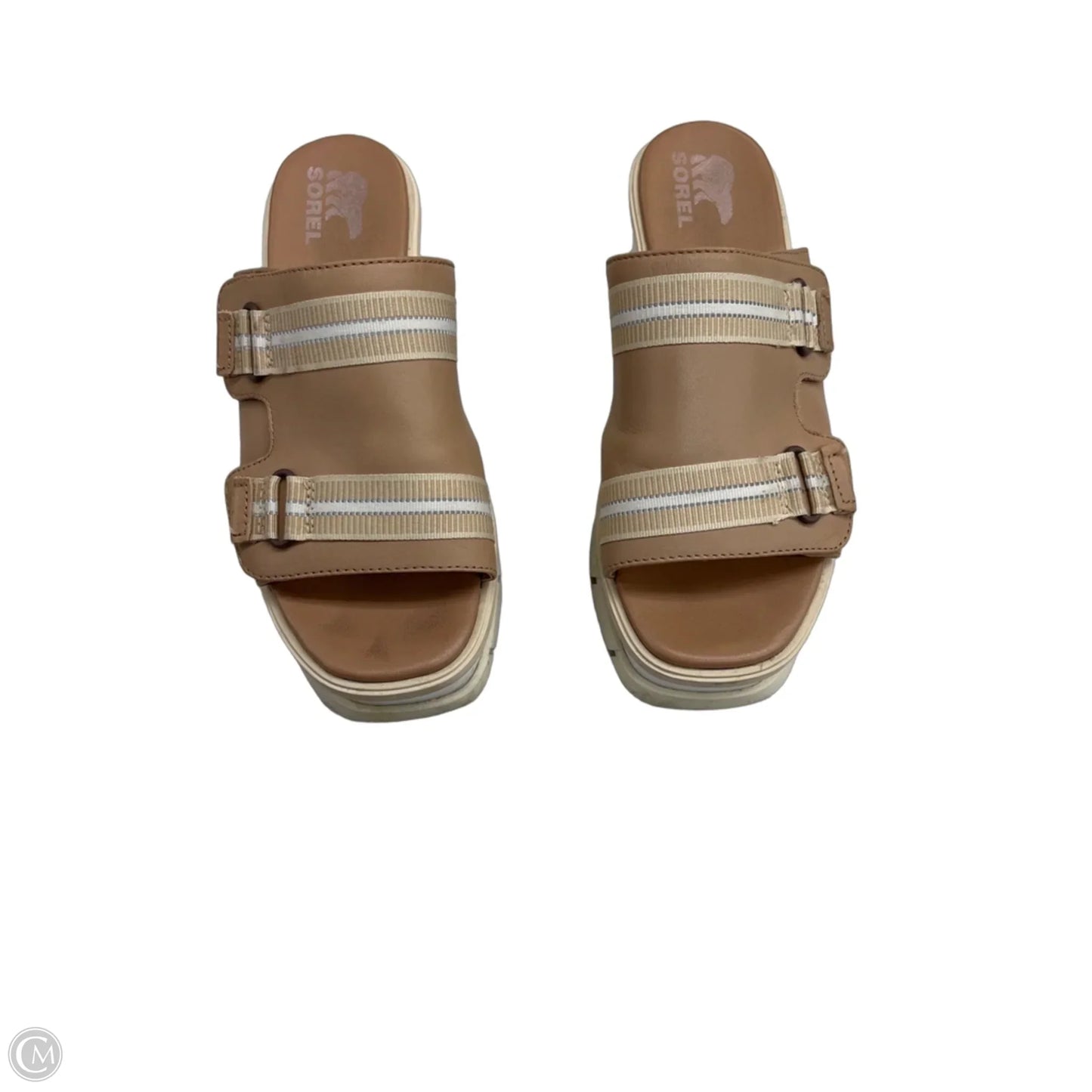 Sandals Heels Platform By Sorel In Mauve, Size: 7