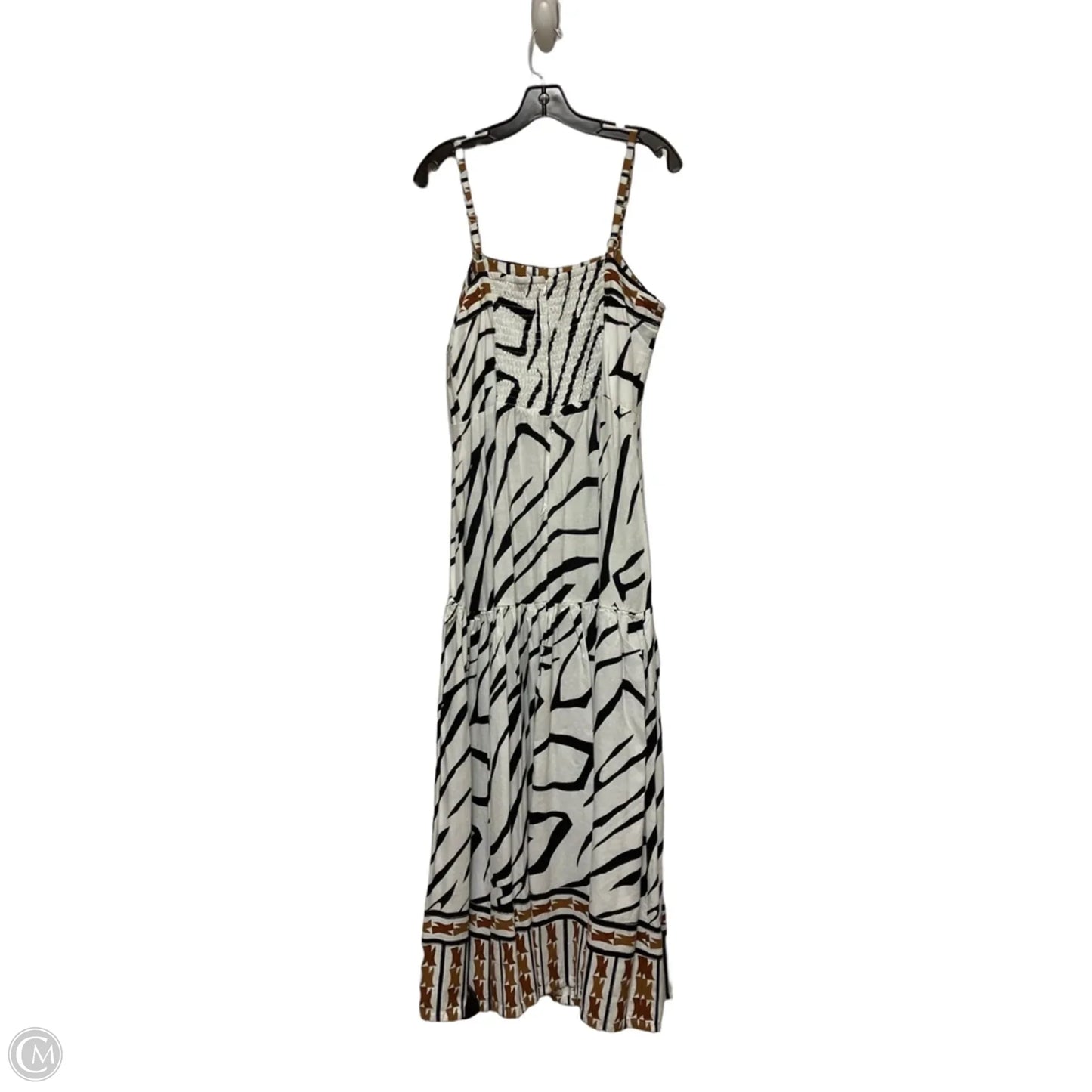 Dress Casual Maxi By 1.state In Black & White, Size: L