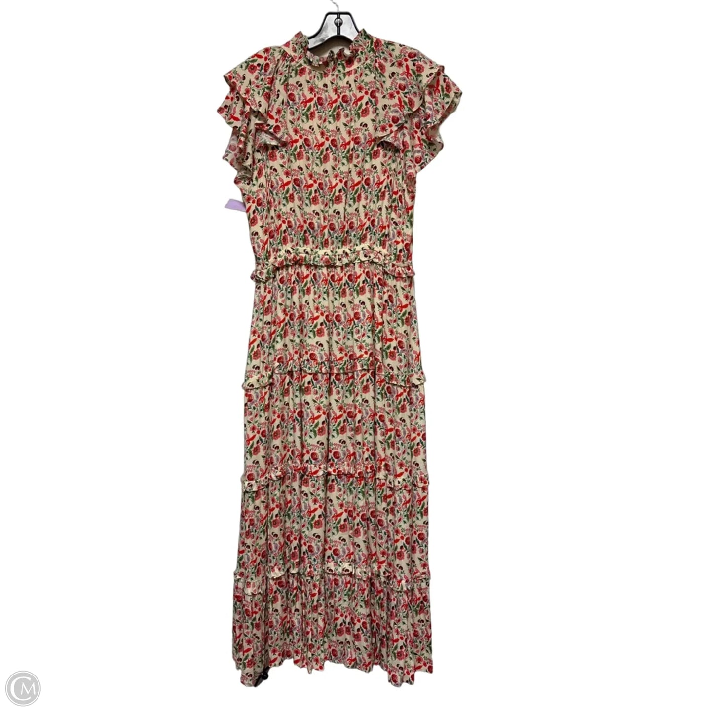 Dress Casual Maxi By Gibson And Latimer In Floral Print, Size: L