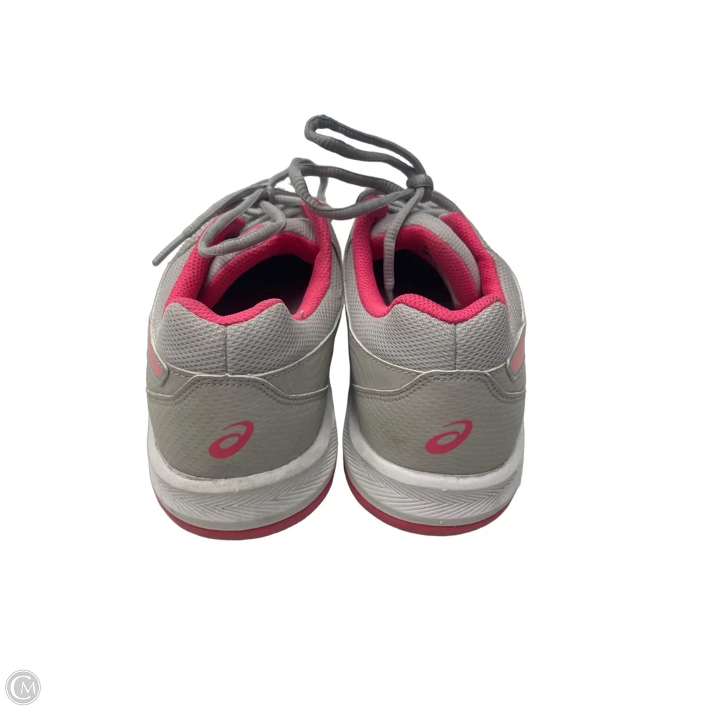 Shoes Athletic By Asics In Grey & Pink, Size: 9.5