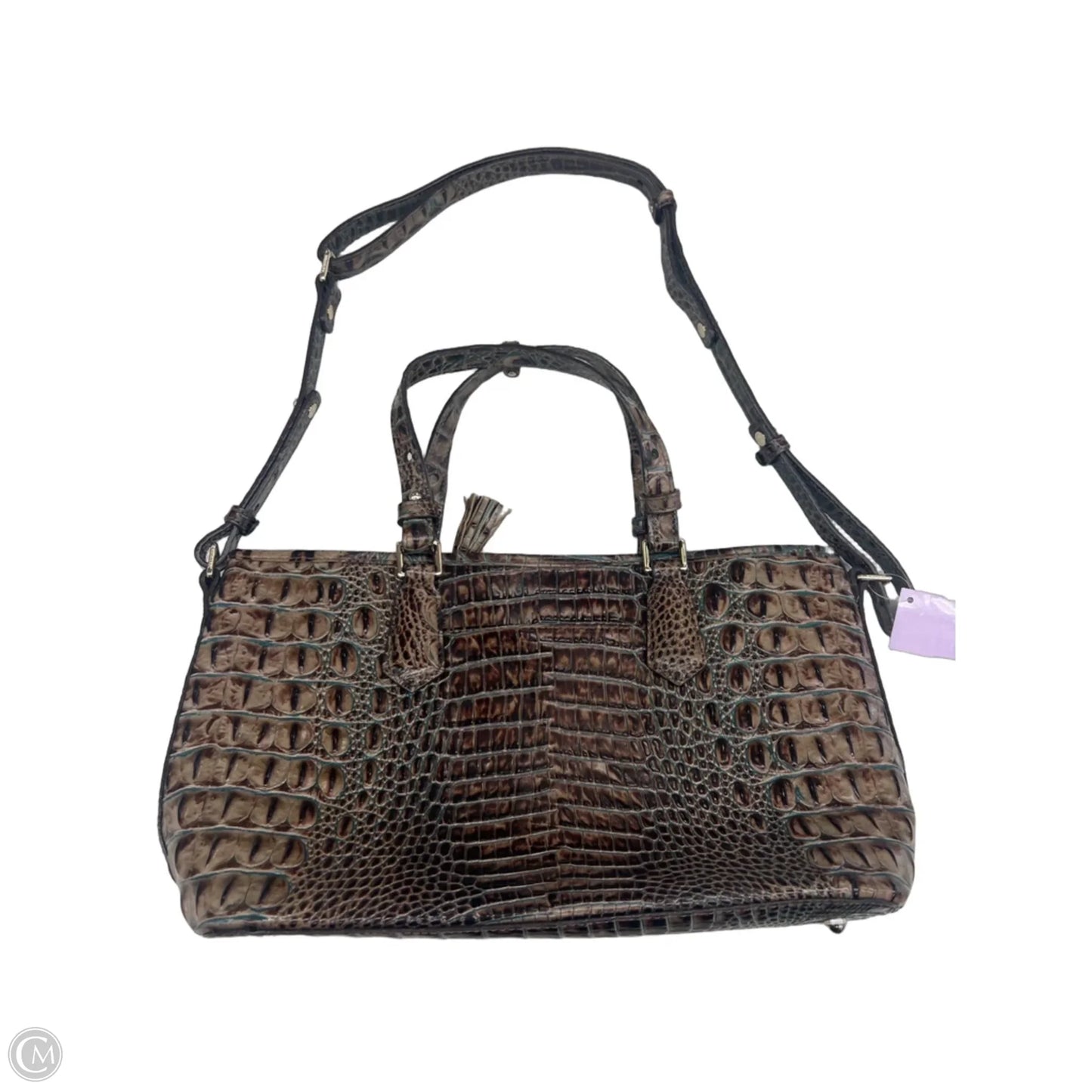 Handbag Designer By Brahmin, Size: Medium