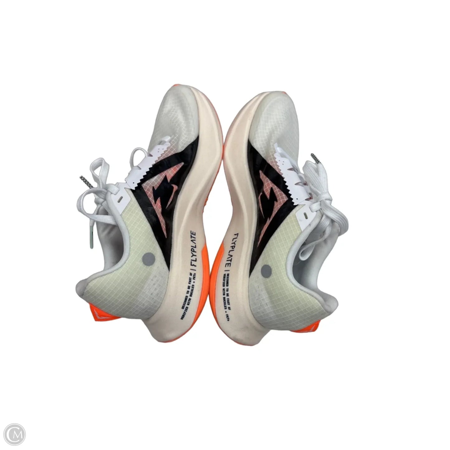 Shoes Athletic By Nike In Cream & Orange, Size: 7