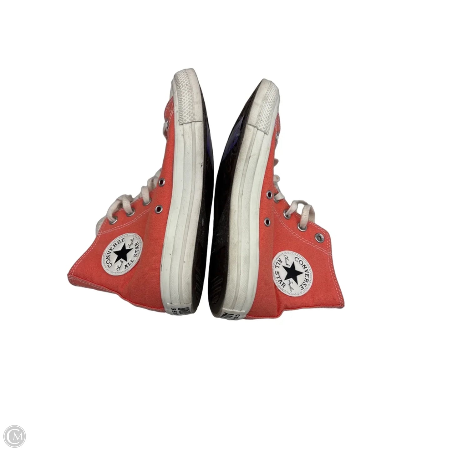 Shoes Sneakers By Converse In Orange, Size: 7