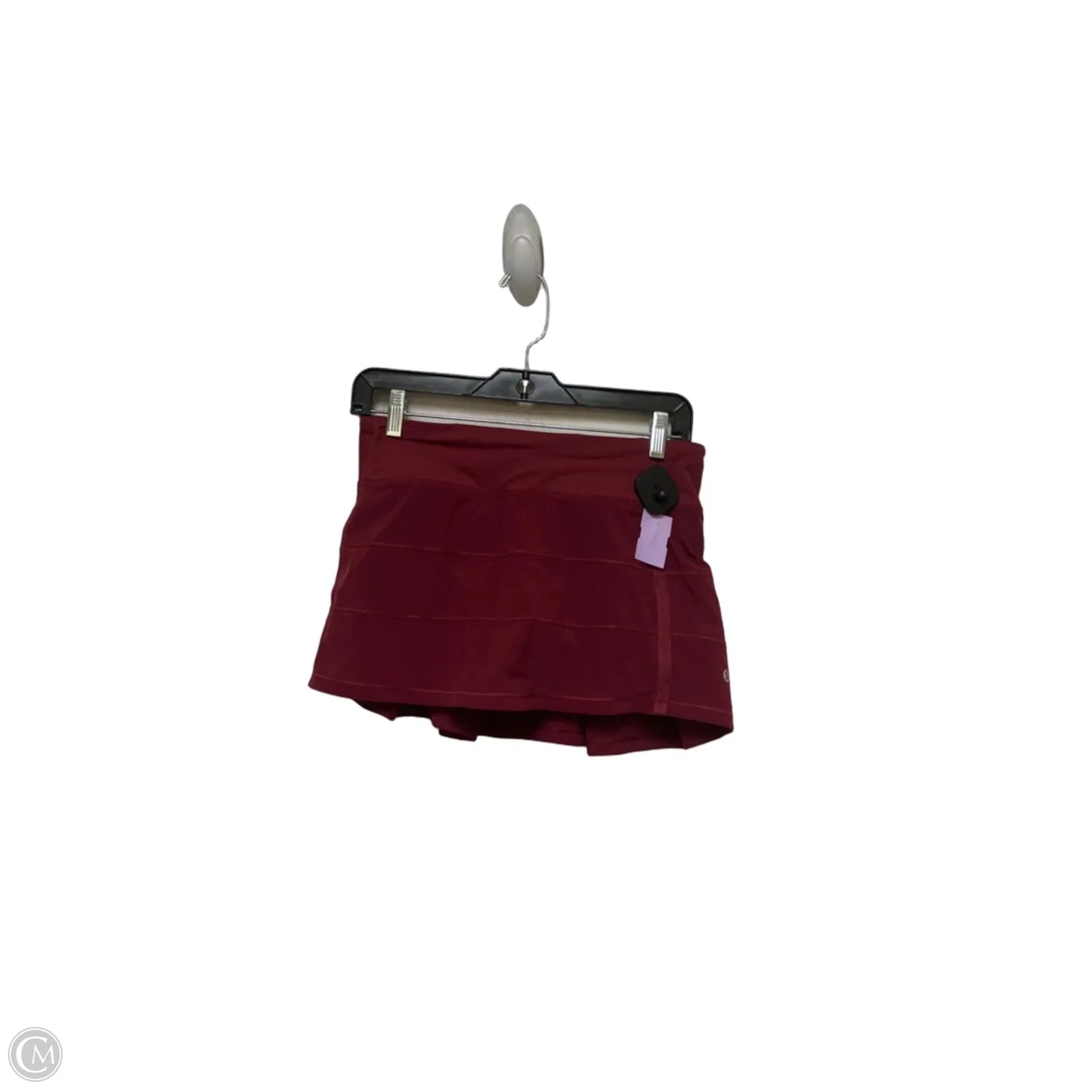 Athletic Skort By Lululemon In Red, Size: S