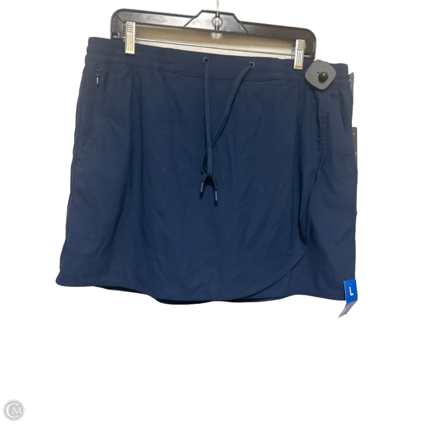 Athletic Skort By Eddie Bauer In Navy, Size: L