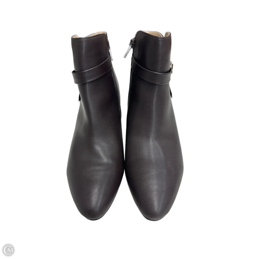 Boots Ankle Heels By Life Stride In Black, Size: 12