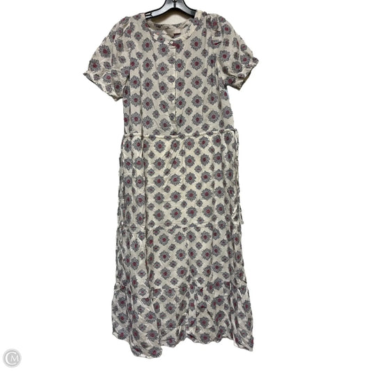 Dress Casual Maxi By Loft In Floral Print, Size: M