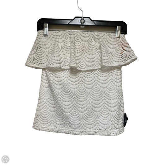 Top Sleeveless Designer By Lilly Pulitzer In White, Size: Xs