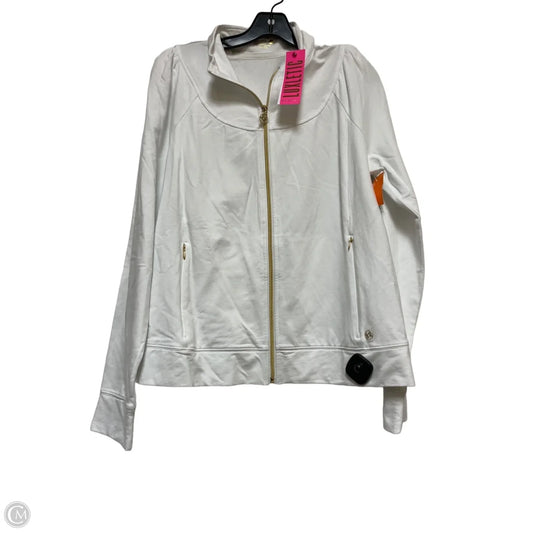 Jacket Designer By Lilly Pulitzer In White, Size: Xl