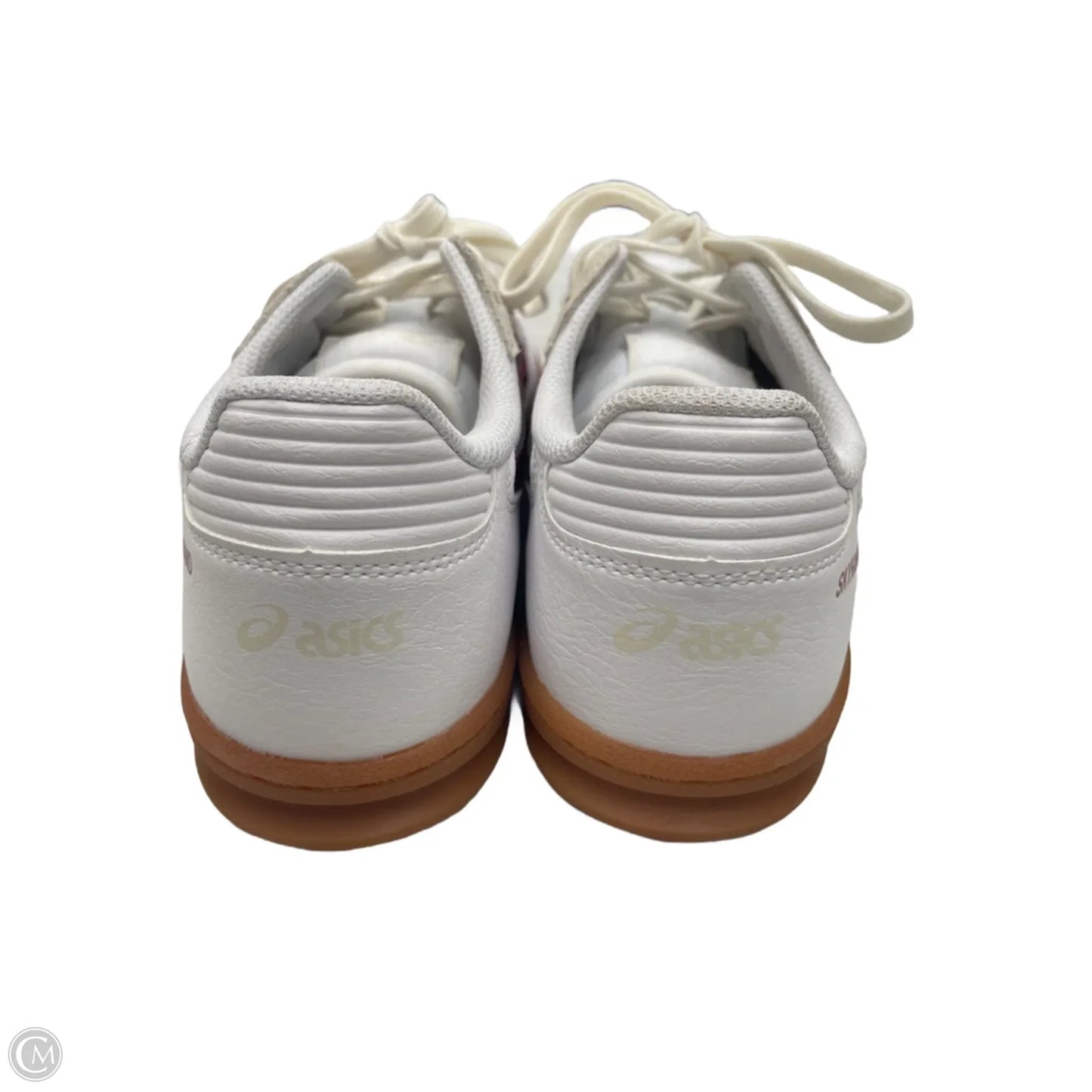 Shoes Sneakers By Asics In Red & White, Size: 6