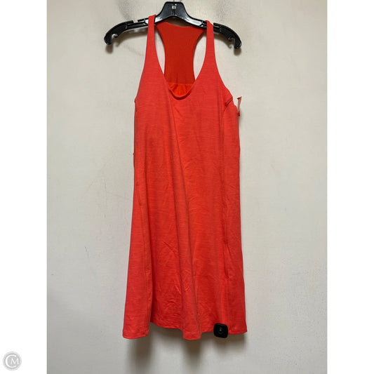 Athletic Dress By Outdoor Voices In Coral, Size: Xxl