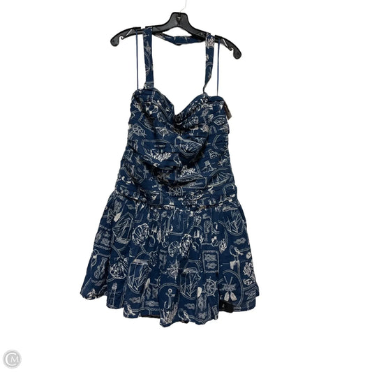 Dress Casual Short By Abercrombie And Fitch In Nautical Print, Size: Xl
