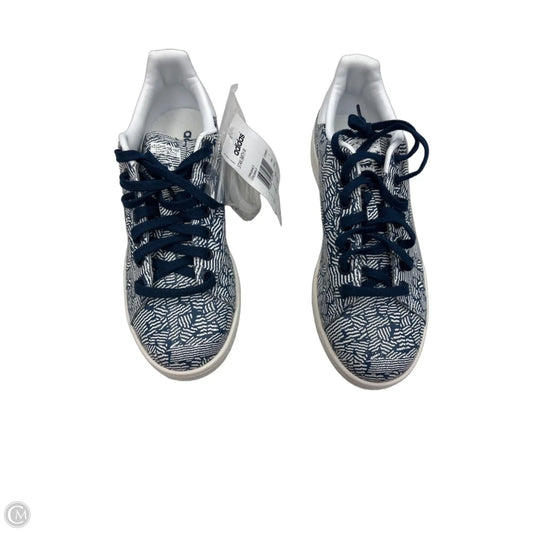 Shoes Sneakers By Adidas In Blue & White, Size: 8.5