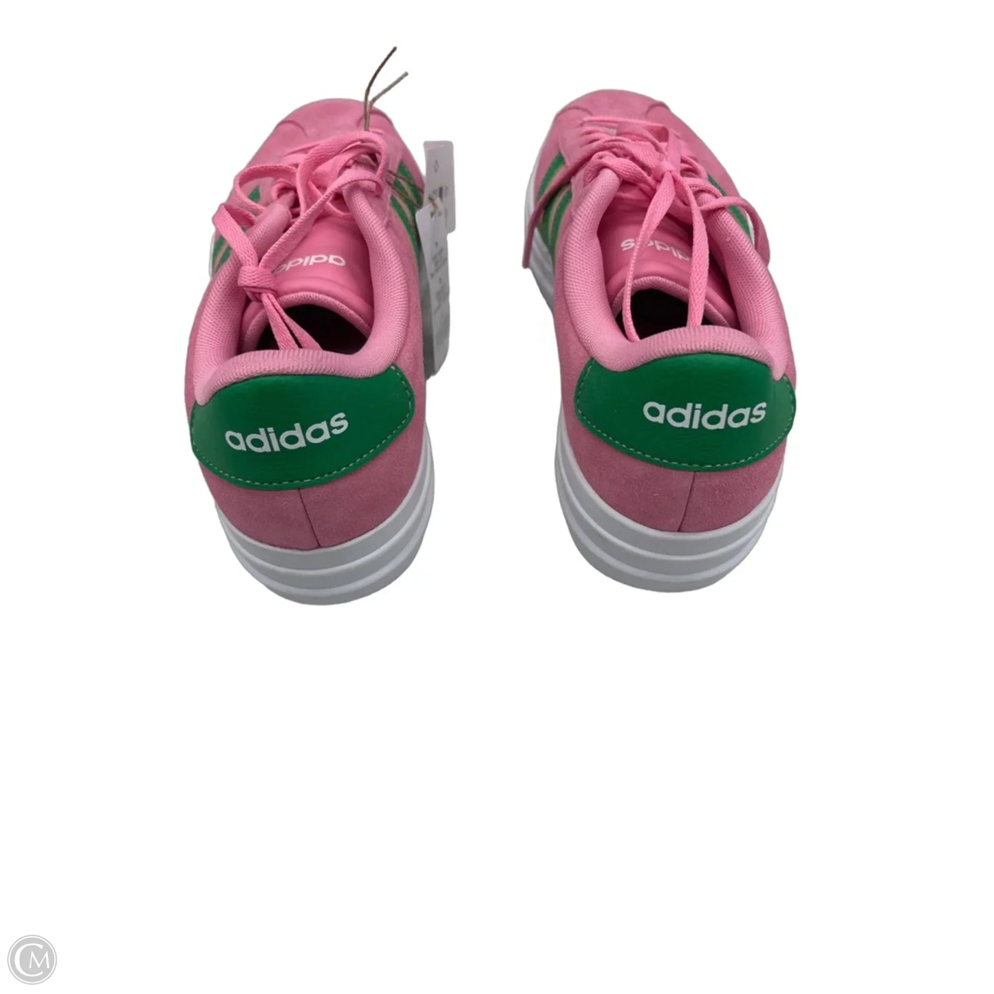 Shoes Sneakers By Adidas In Green & Pink, Size: 8.5
