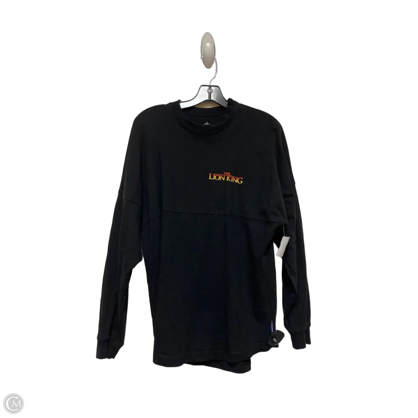 Top Long Sleeve By Disney Store In Black, Size: S