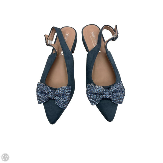 Shoes Flats By Juicy Couture In Blue, Size: 6.5