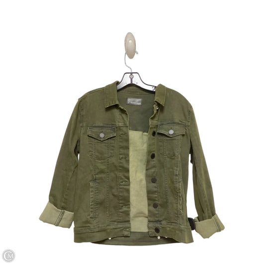 Jacket Denim By Articles Of Society In Green, Size: S