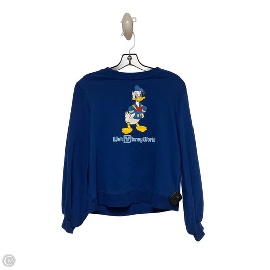 Top Long Sleeve By Disney Store In Blue, Size: Xs