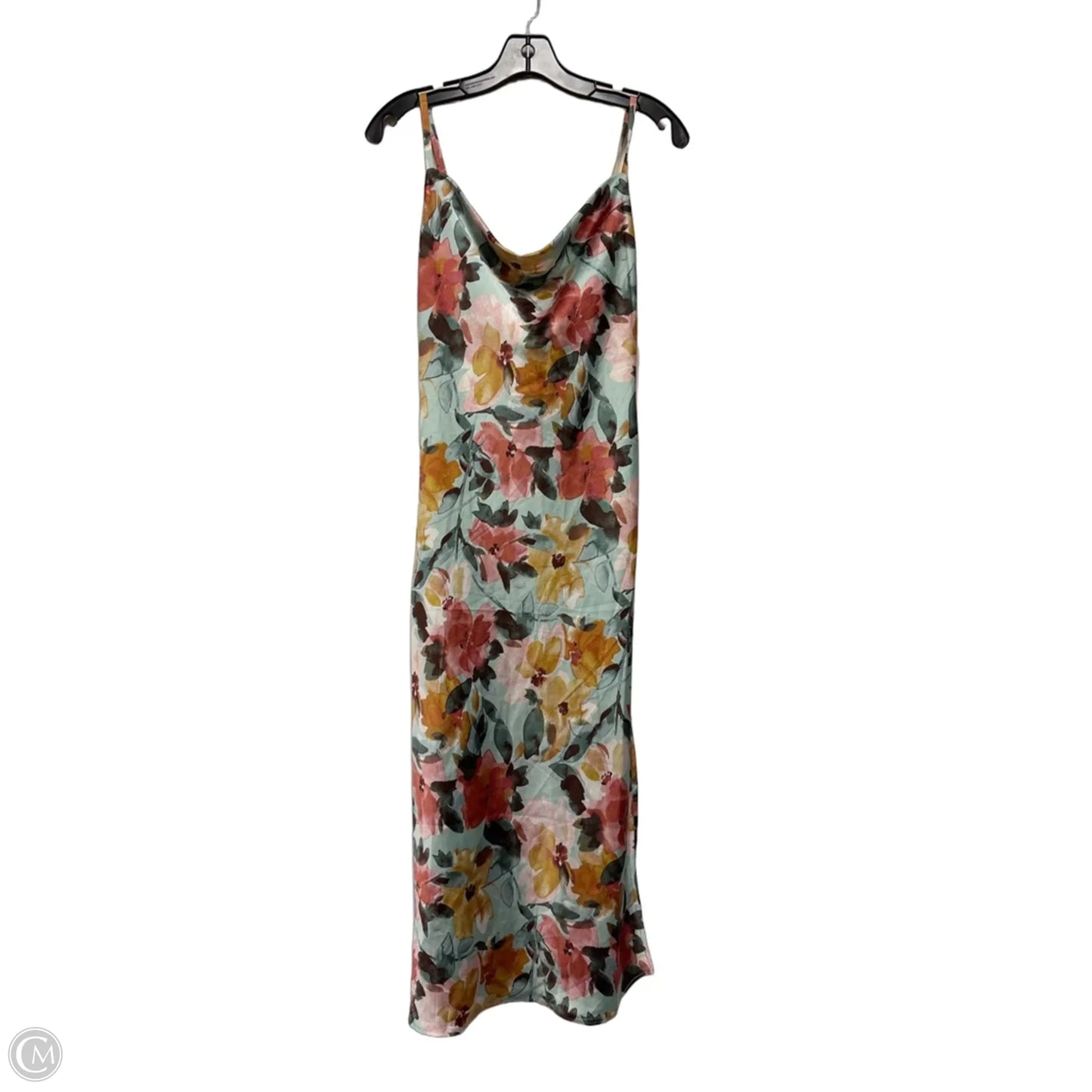 Dress Casual Midi By Inspired Hearts In Floral Print, Size: M