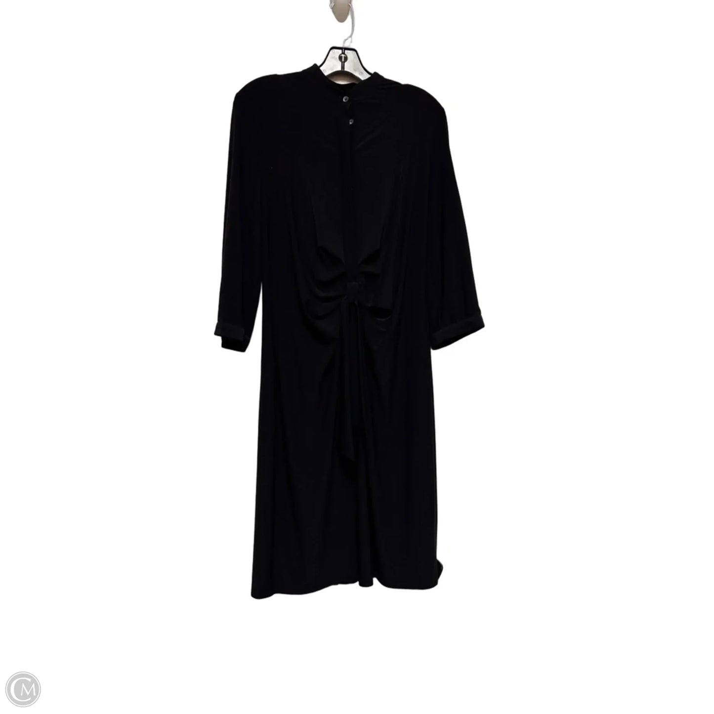 Dress Casual Midi By Simply Vera In Black, Size: M
