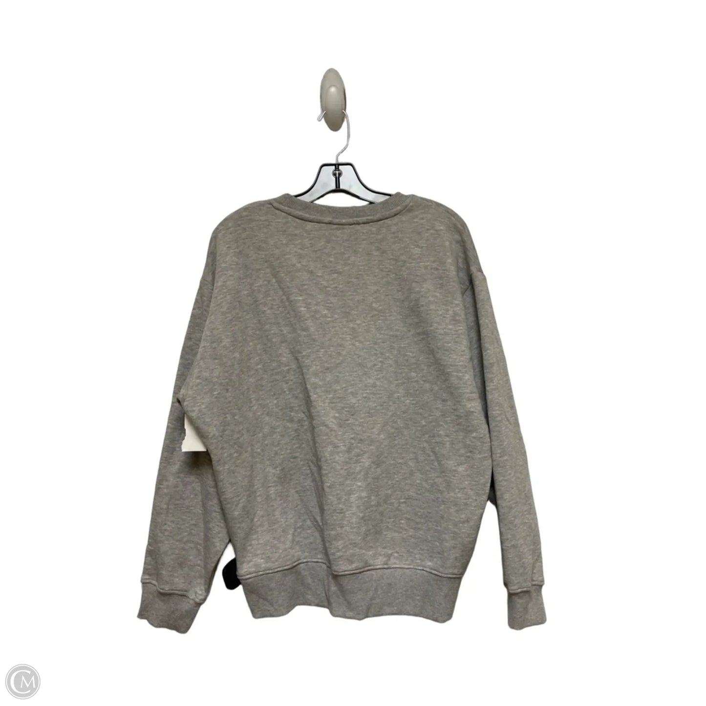 Sweatshirt Crewneck By Primark In Grey, Size: S