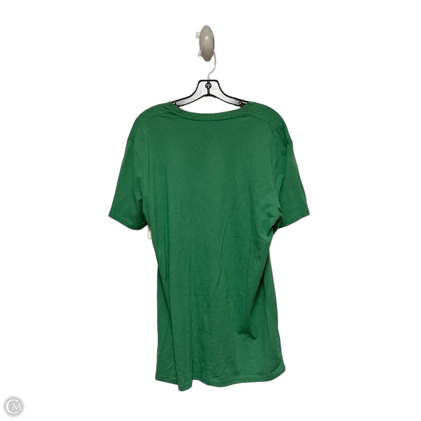 Top Short Sleeve Basic By Disney In Green, Size: L