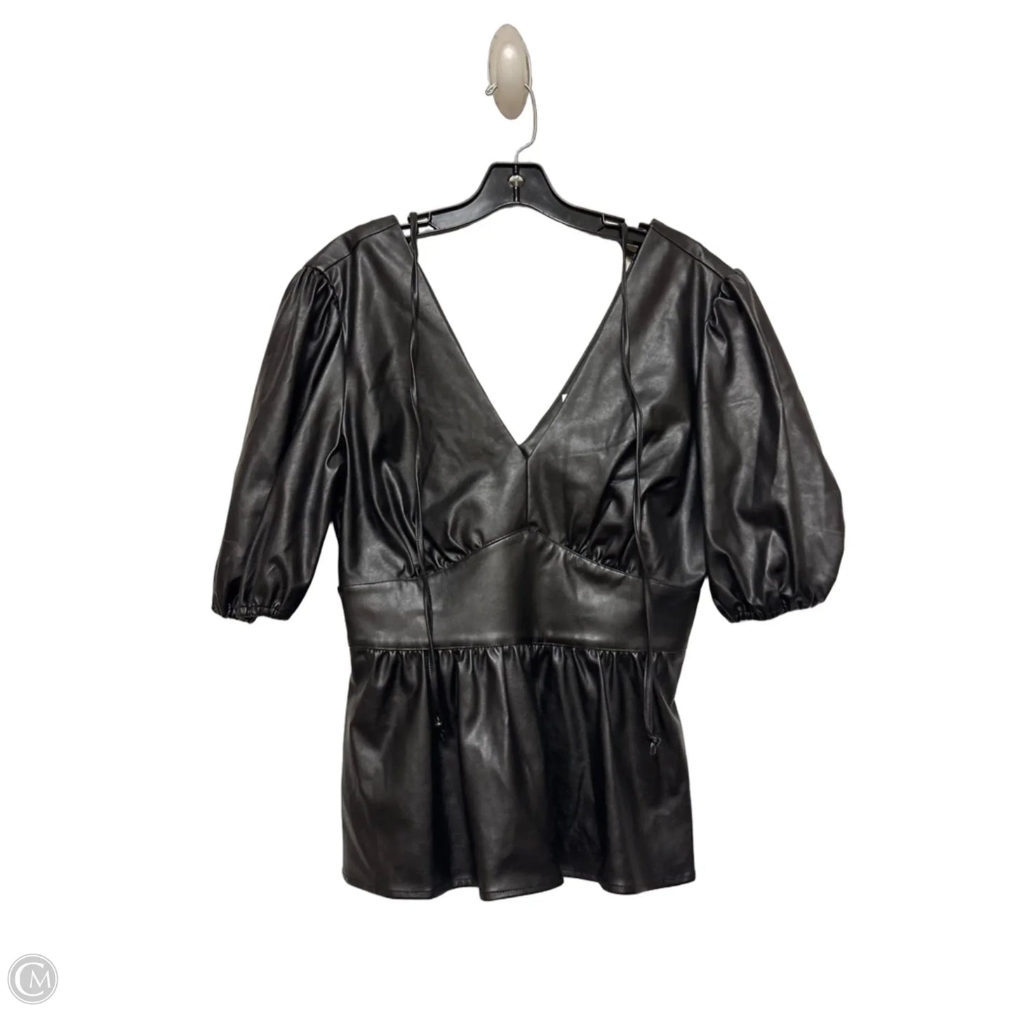 Top Short Sleeve By New York And Co In Black, Size: S