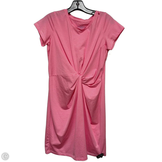 Dress Casual Short By Vineyard Vines In Pink, Size: S