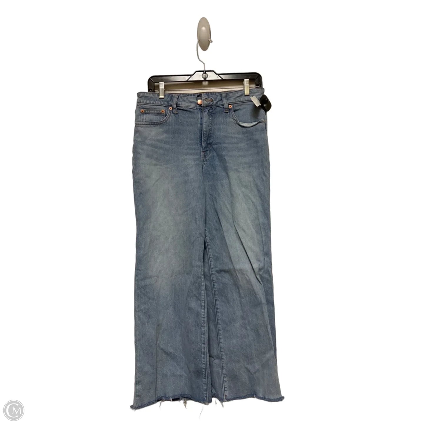 Jeans Wide Leg By J. Crew In Blue Denim, Size: 6
