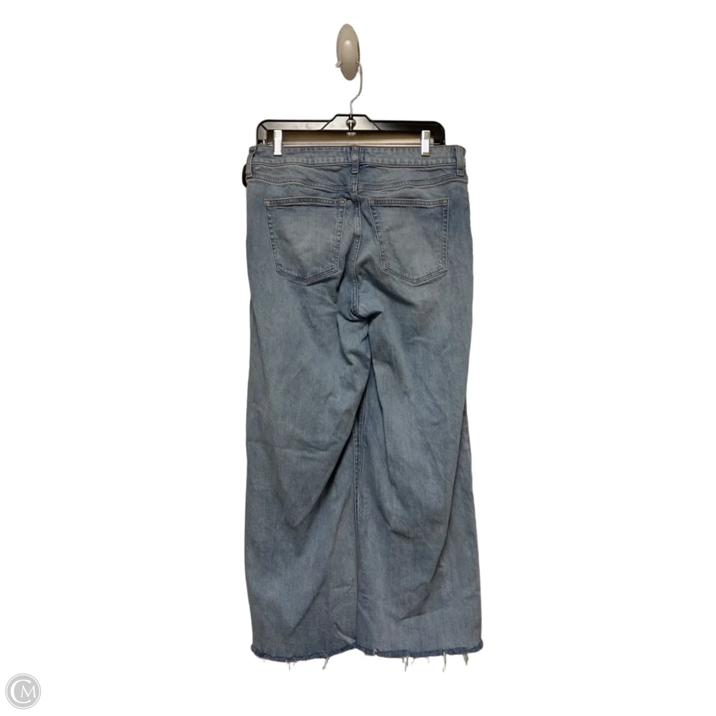 Jeans Wide Leg By J. Crew In Blue Denim, Size: 6