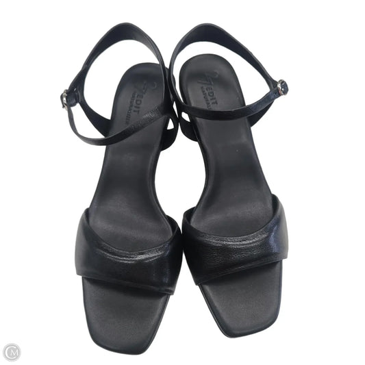 Sandals Heels Block By Naturalizer In Black, Size: 9.5