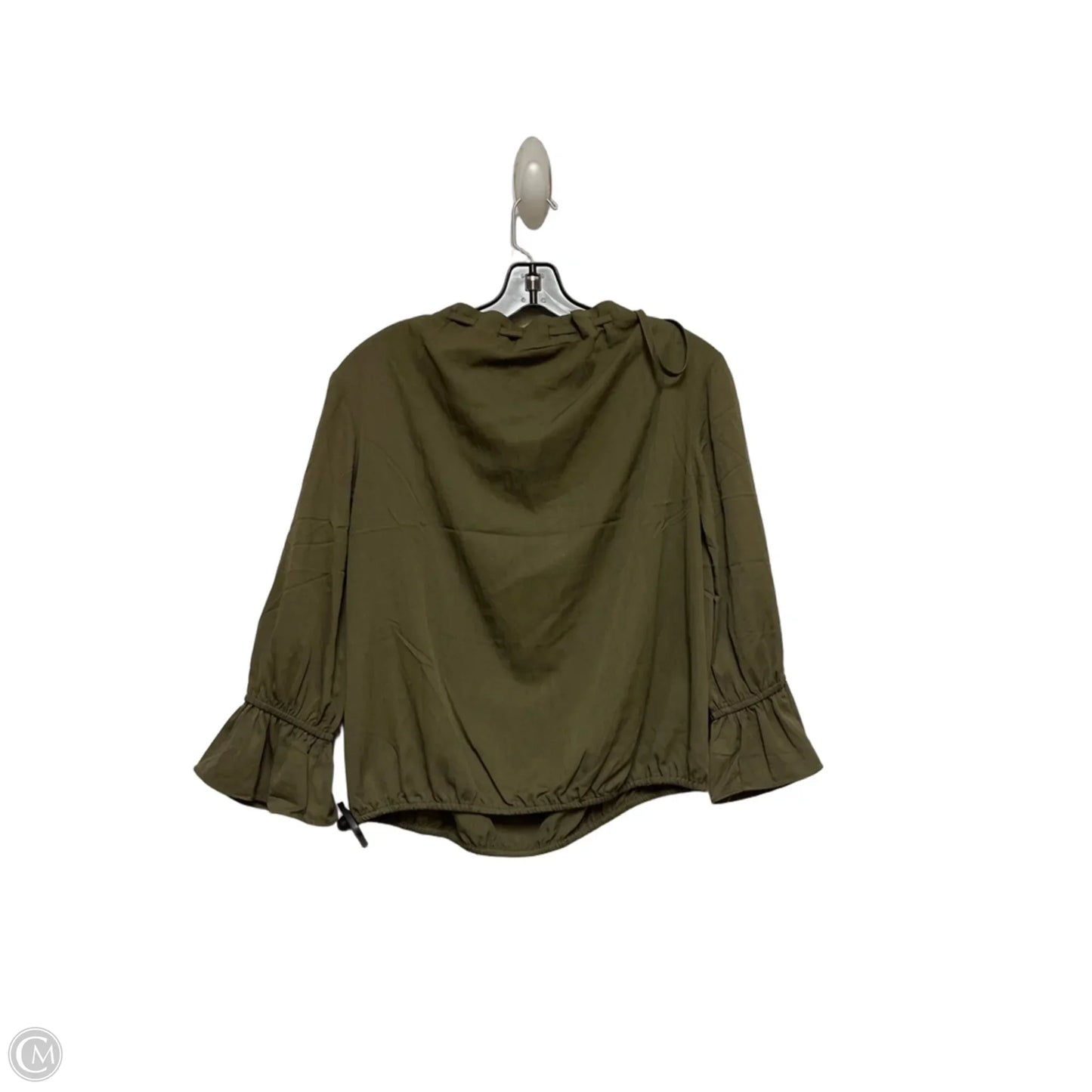 Top Long Sleeve By Clothes Mentor In Green, Size: L