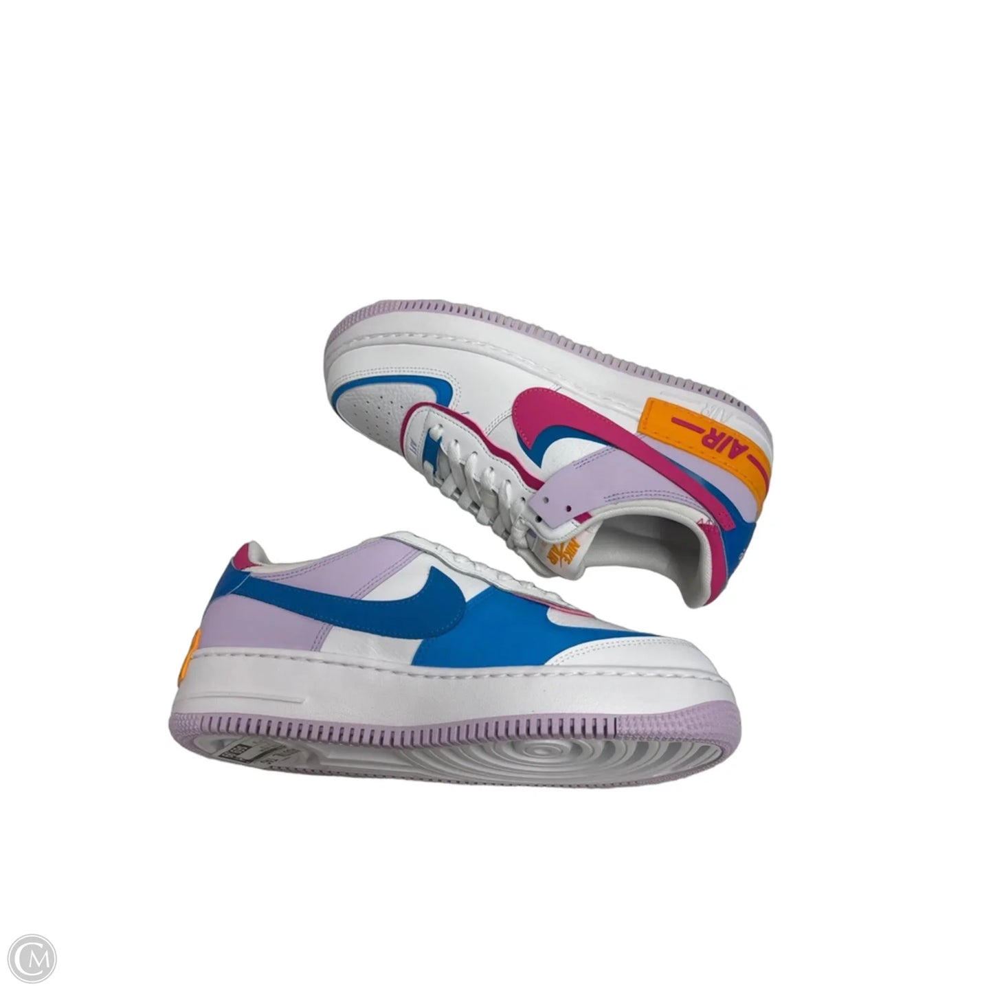 Shoes Sneakers By Nike In Blue & Pink, Size: 10