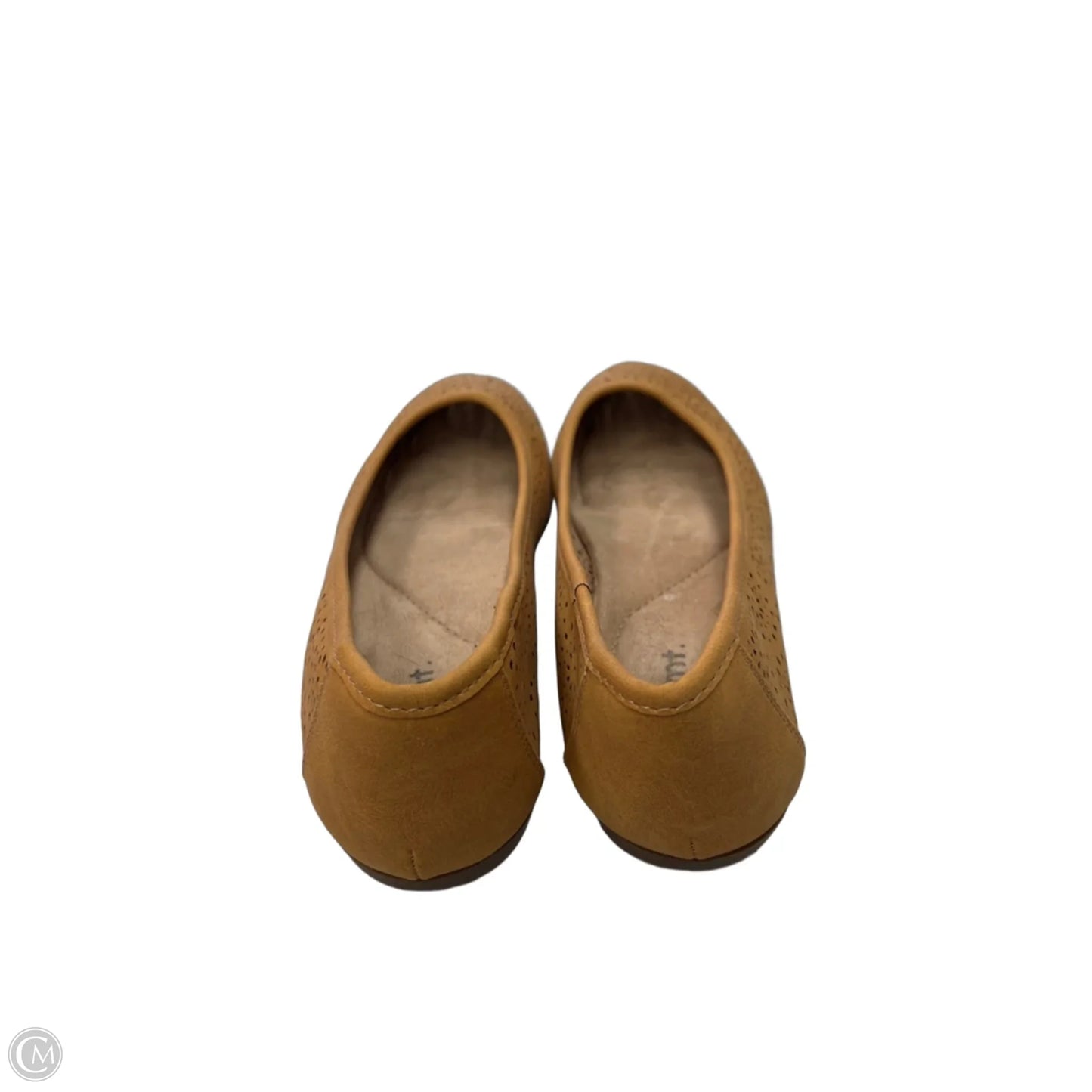 Sandals Flats By Clothes Mentor In Yellow, Size: 7