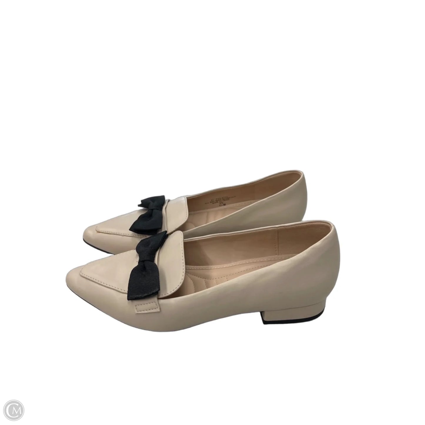 Sandals Flats By Adrienne Vittadini In Beige, Size: 7.5