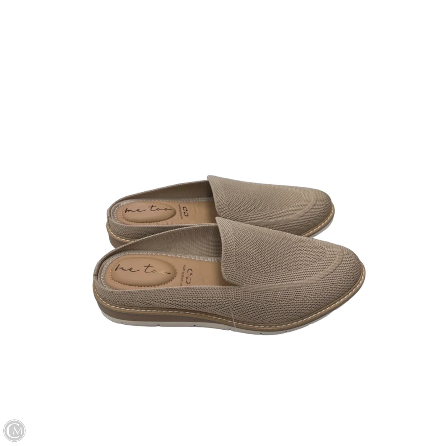 Sandals Flats By Me Too In Beige, Size: 8