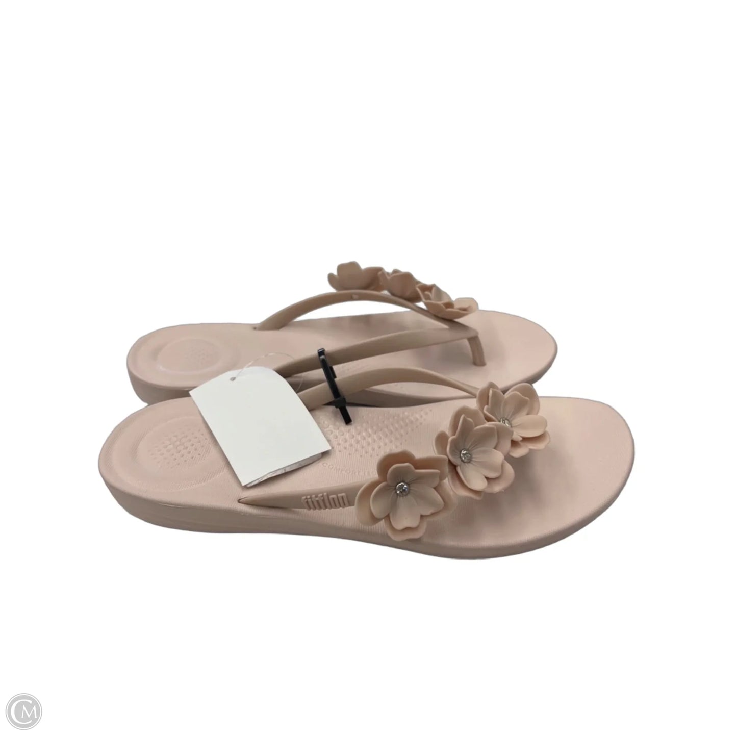 Sandals Flip Flops By Fitflop In Pink, Size: 7