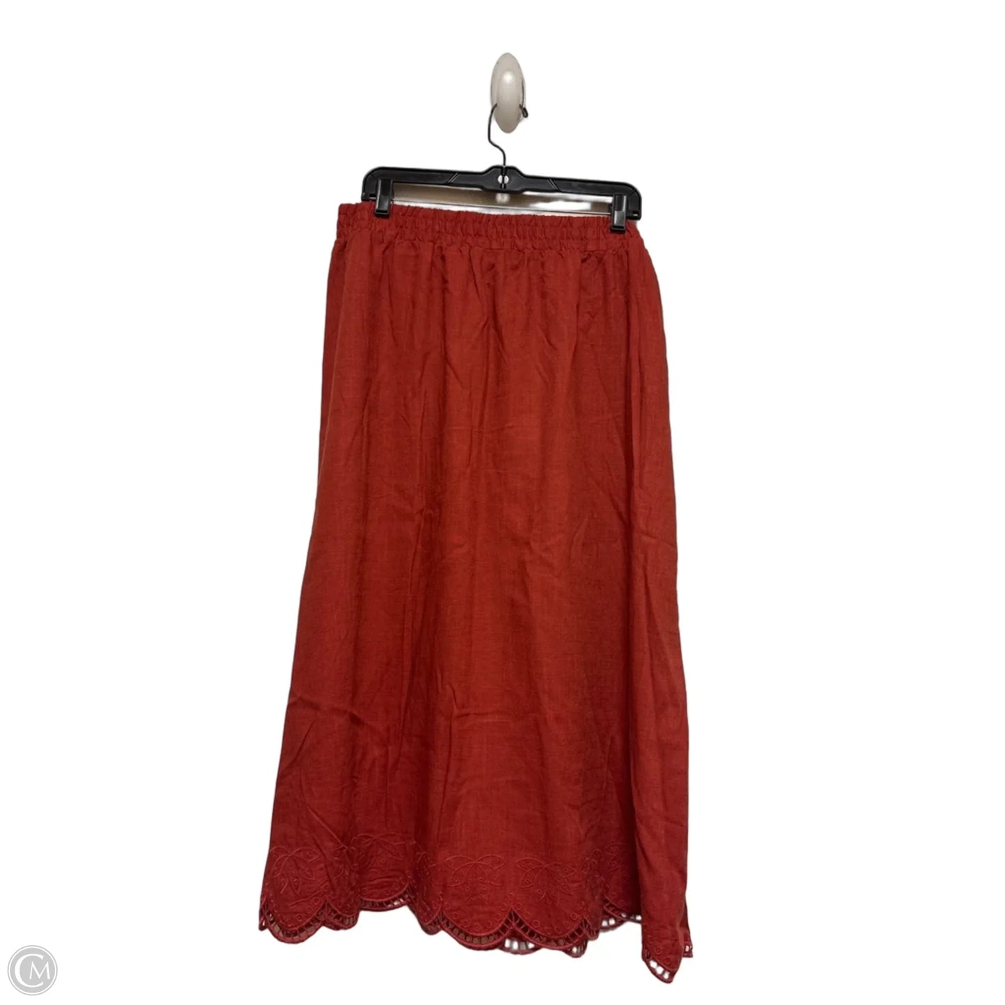 Skirt Maxi By Agb In Red, Size: 12