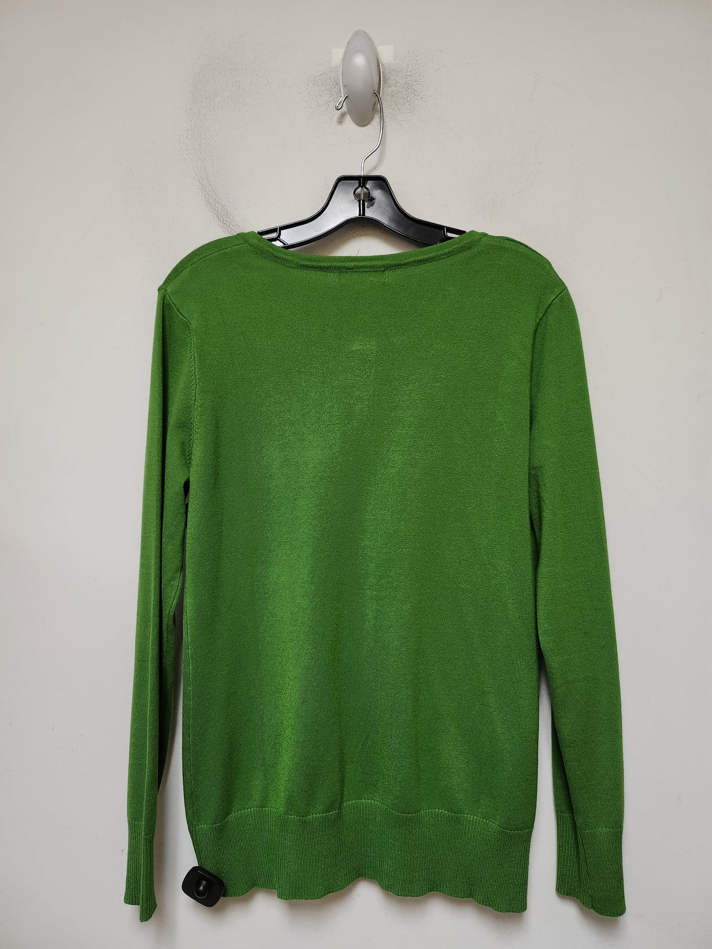 Cardigan By Clothes Mentor In Green, Size: L