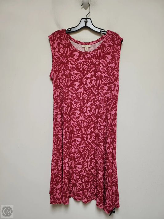 Dress Casual Short By Style And Company In Pink, Size: 3x