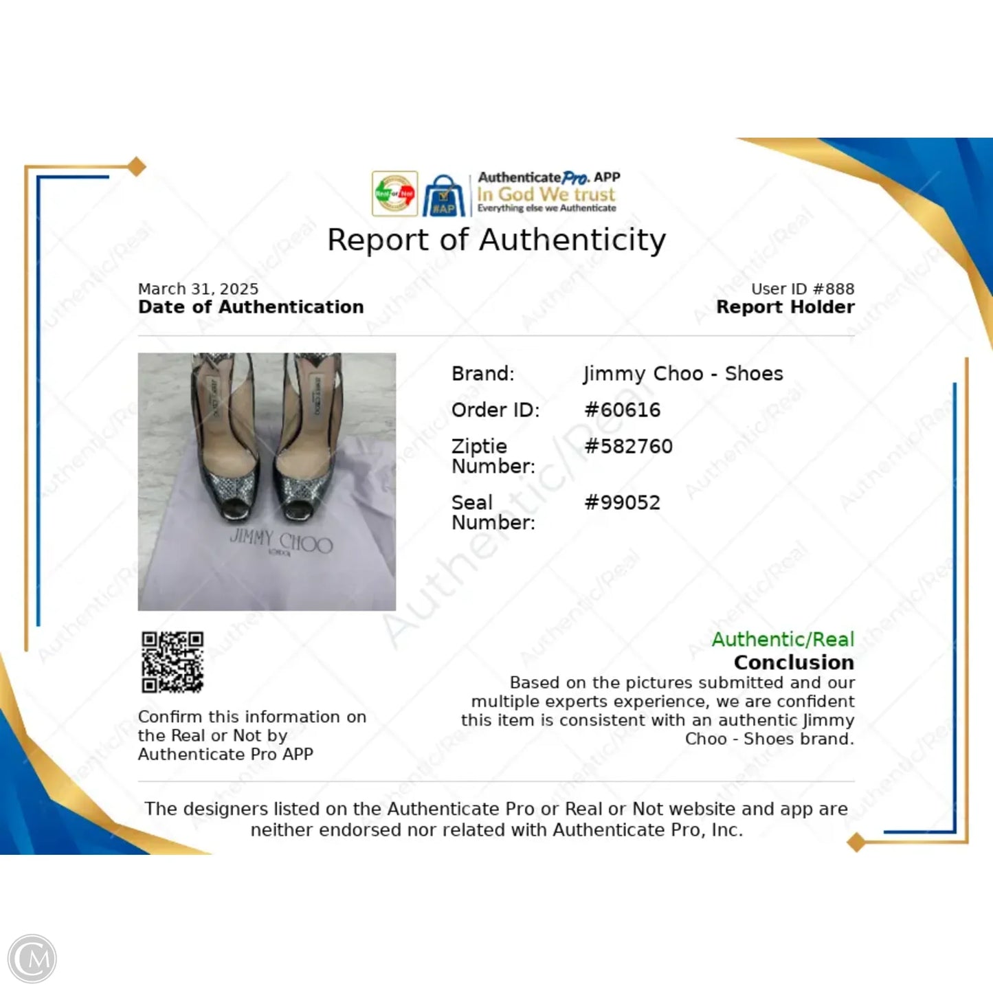 Shoes Luxury Designer By Jimmy Choo In Silver, Size: 8.5