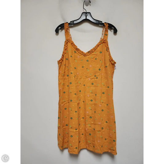 Dress Casual Short By Abound In Floral Print, Size: Xl