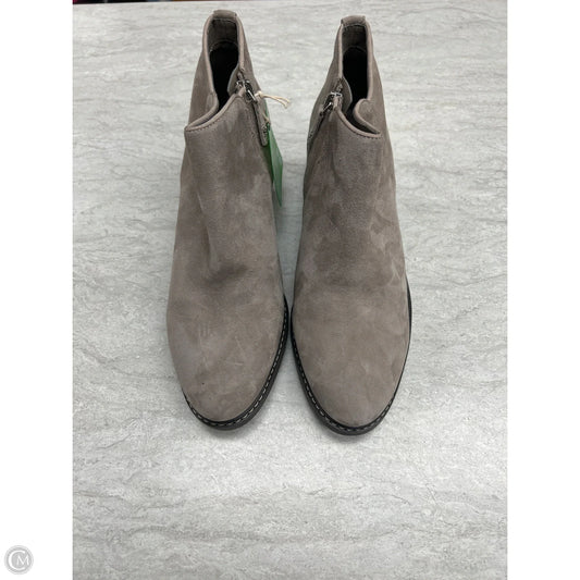 Boots Ankle Flats By Sam Edelman In Grey, Size: 10