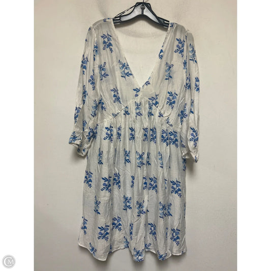 Dress Casual Short By H&m In Floral Print, Size: L